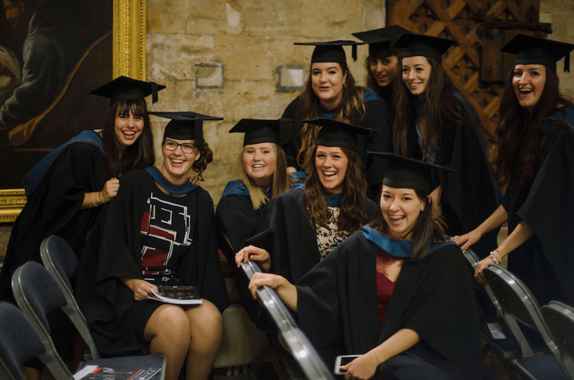 ‘Golden’ Degree Graduation Day for Exeter College Students The Exeter